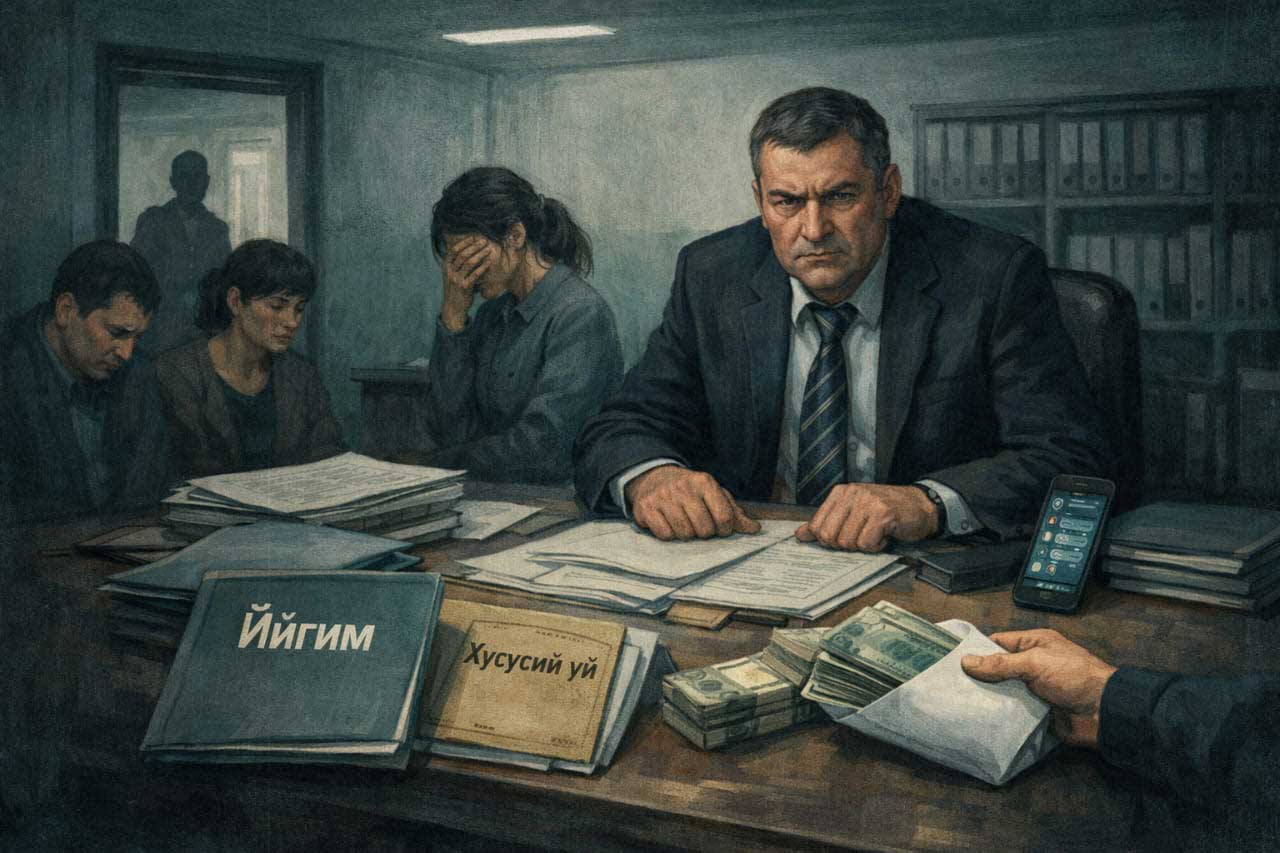 ШОВОТДАГИ ДАВЛАТ МАРКАЗИДА ҚЎРҚУВ, ПУЛ ЙИҒИМЛАРИ ВА ҚОНУНБУЗАРЛИКЛАР