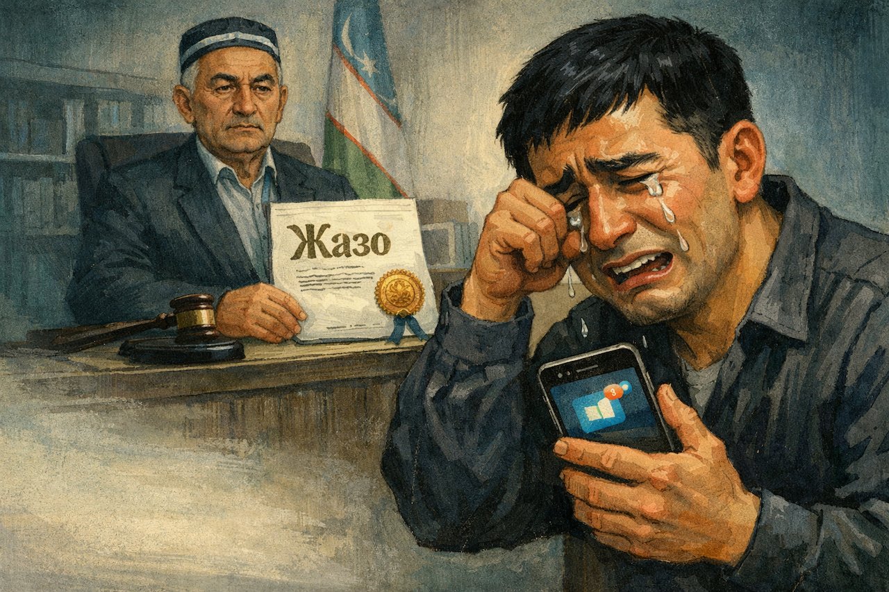 ТУҲМАТЧИ КУЁВ ЖАРИМАГА ТОРТИЛДИ