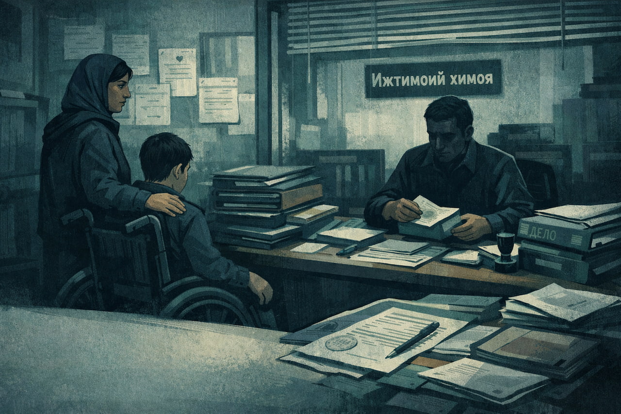 ҚОРАКЎЛ ИЖТИМОИЙ ҲИМОЯ БЎЛИМИ НОГИРОНЛАР ПУЛИНИ “ТУЯ” ҚИЛИШДАН УЯЛМАЙДИМИ?