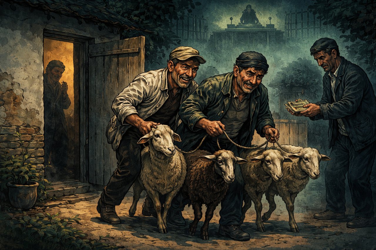 ҚЎШНИНИНГ МОЛЛАРИНИ ЎҒИРЛАГАНЛАР УШЛАНДИ