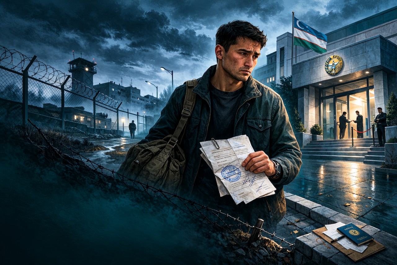 “РОССИЯ-УКРАИНА” УРУШИДАН ҚОЧГАН ЎЗБЕК