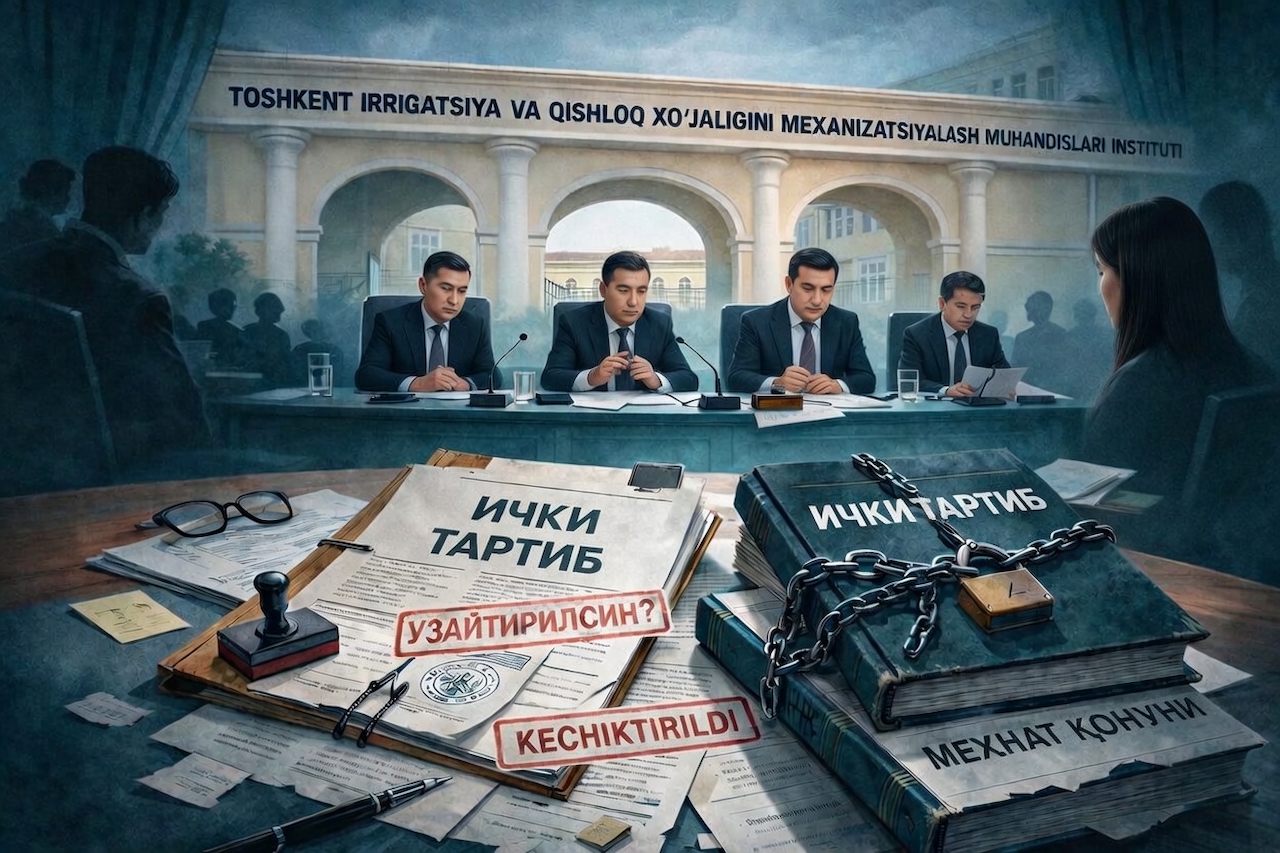 ТИҚХММИДА БИР ЙИЛЛИК ШАРТНОМА, МАЖБУРИЙ ТАЪТИЛ ВА ҚОНУНДАН УСТУН “ИЧКИ ТАРТИБ”